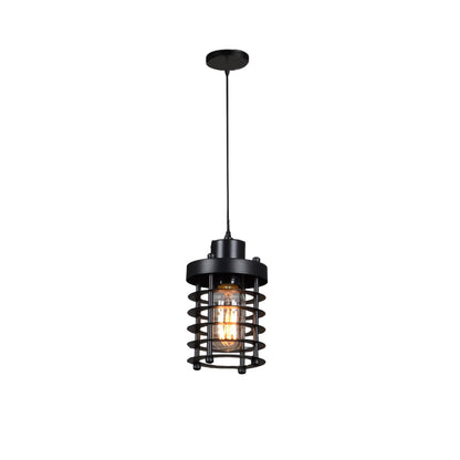 Lavisa - Industrial Metal Cage Pendant Light