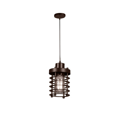 Lavisa - Industrial Metal Cage Pendant Light