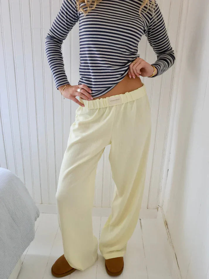 Lavisa - Women's Cozy Wide Leg Lounge Pants