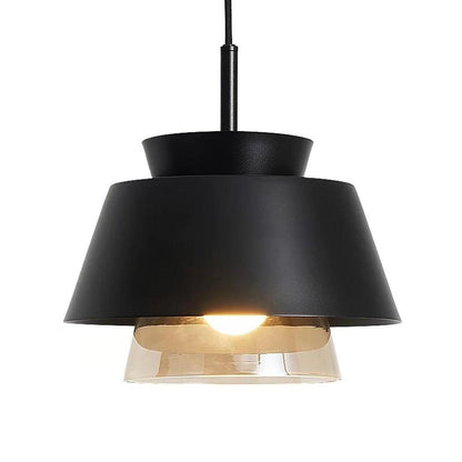 Lavisa - Traditional Glass and Metal Pendant Light