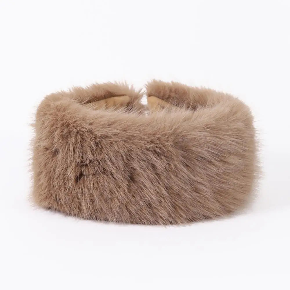 Lavisa - Fluffy Faux Fur Winter Headband