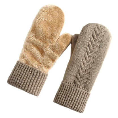 Lavisa - Double Layer Fleece Lined Winter Mittens