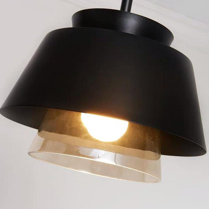 Lavisa - Traditional Glass and Metal Pendant Light