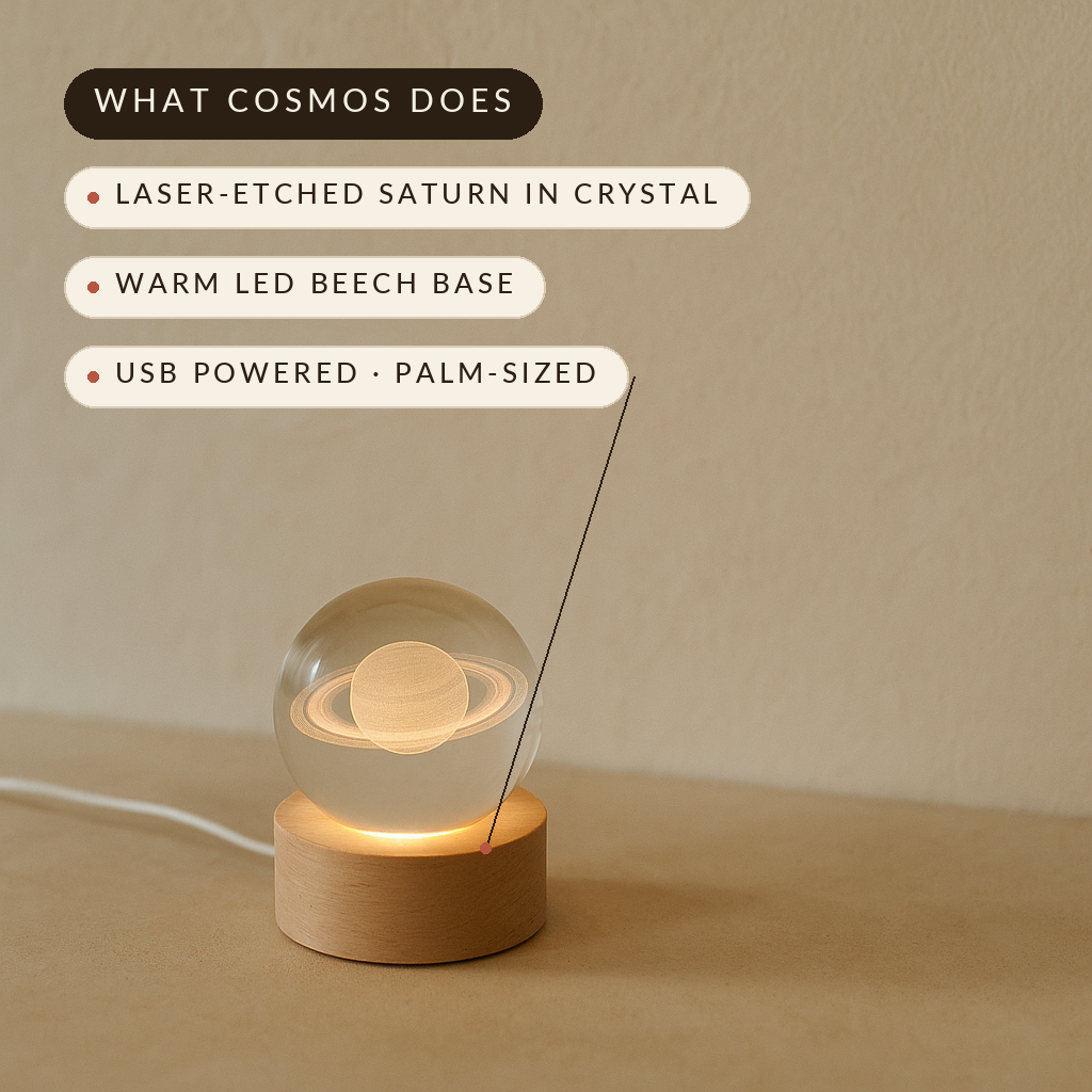 Lavisa - Cosmos Crystal Night Light