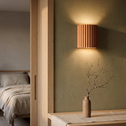 Lavisa - Modern Fluted Wall Sconce