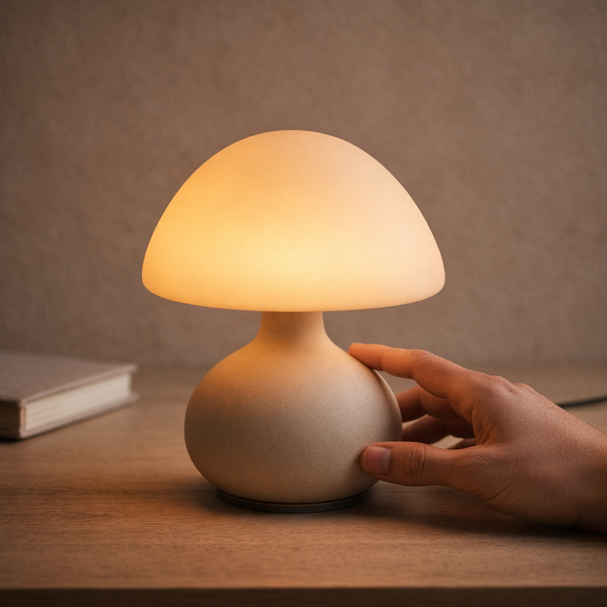 Lavisa - Dimmable Mushroom Desk Lamp