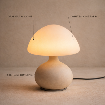 Lavisa - Dimmable Mushroom Desk Lamp