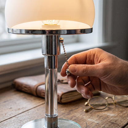 Lavisa - Opal Tempered Glass Table Lamp