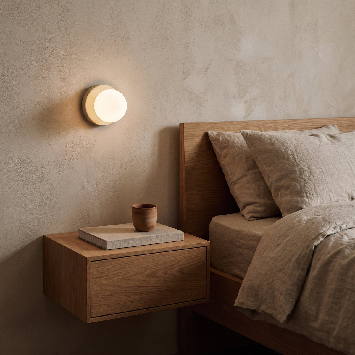 Lavisa - Opal Glass Globe Wall Sconce