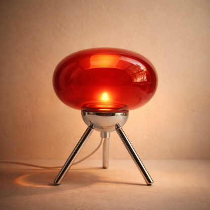 Lavisa - Ruby Glass Table Lamp