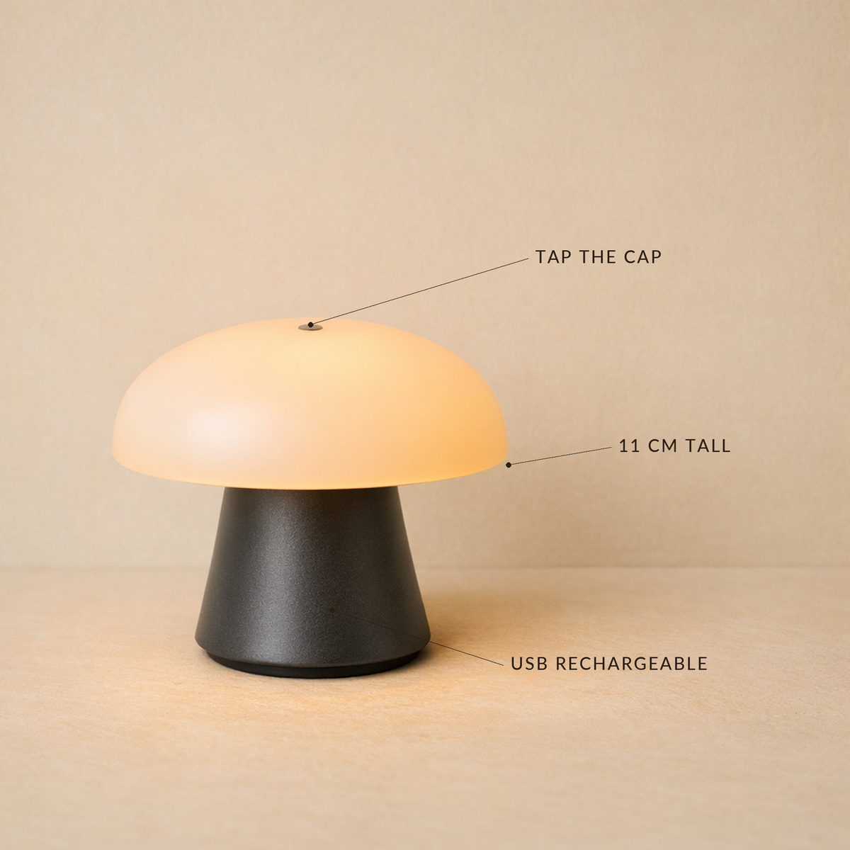 Lavisa - Portable Truffle Mushroom Lamp