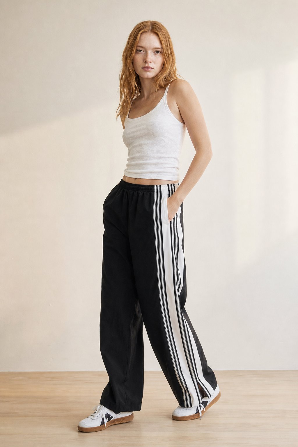 Lavisa - Side Striped High Waisted Active Joggers