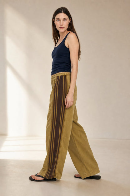 Lavisa - Side Striped High Waisted Active Joggers