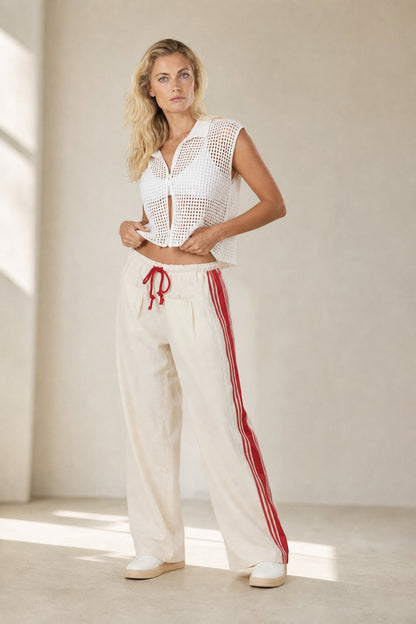 Lavisa - Side Striped High Waisted Active Joggers