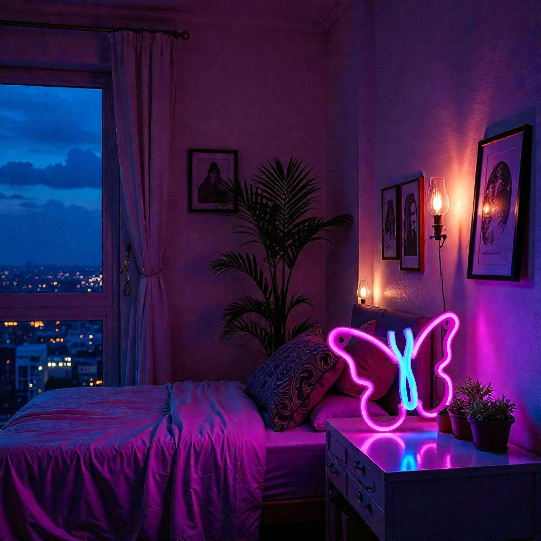 Lavisa - Multicolored Neon LED Wall Light