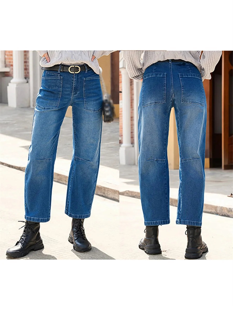 Lavisa - Camden Structured Barrel Leg Jeans