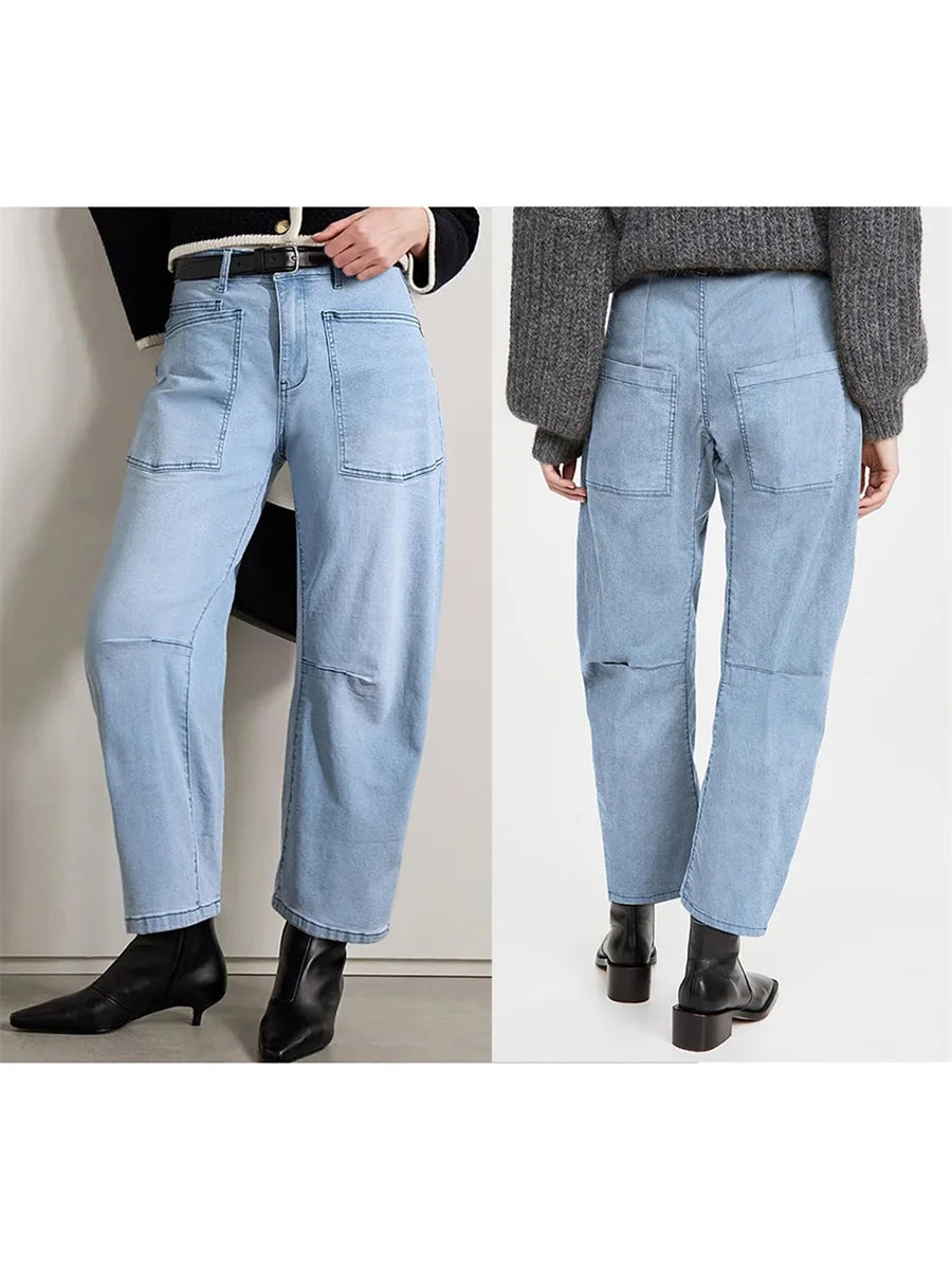 Lavisa - Camden Structured Barrel Leg Jeans