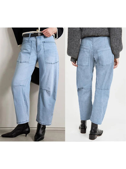 Lavisa - Camden Structured Barrel Leg Jeans