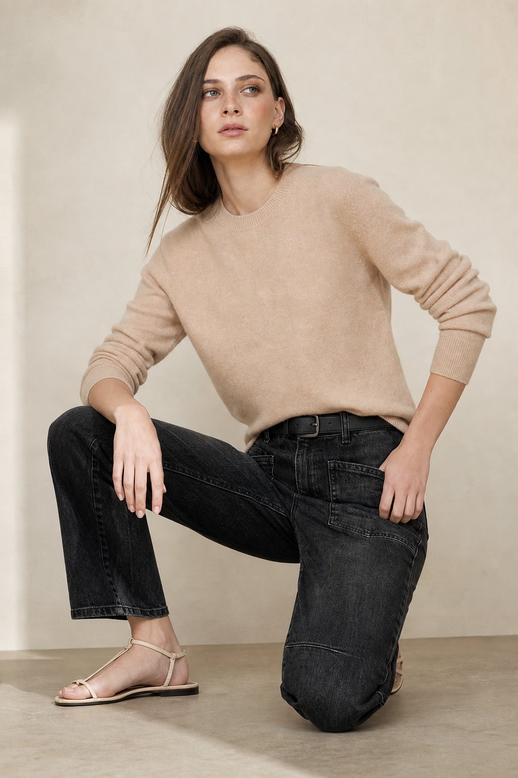 Lavisa - Camden Structured Barrel Leg Jeans