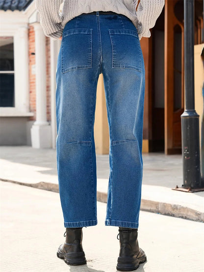 Lavisa - Camden Structured Barrel Leg Jeans