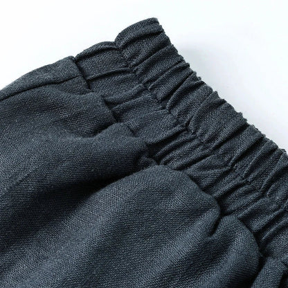Lavisa - Cropped Wide Leg Linen Pants