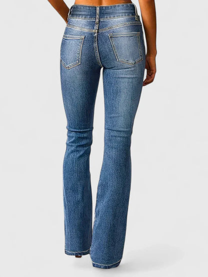 Lavisa - Elegant Slim Fit Stretch Pants