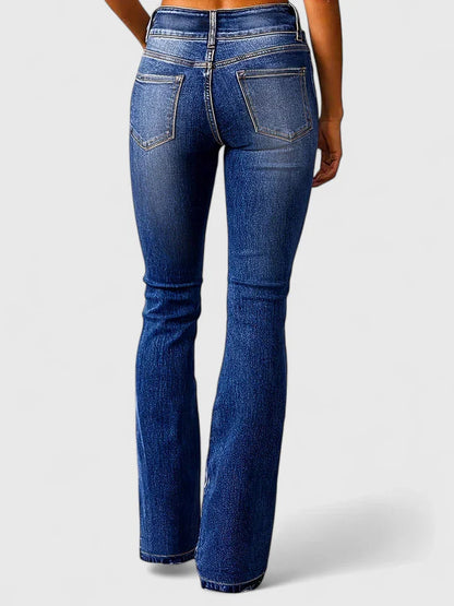 Lavisa - Elegant Slim Fit Stretch Pants