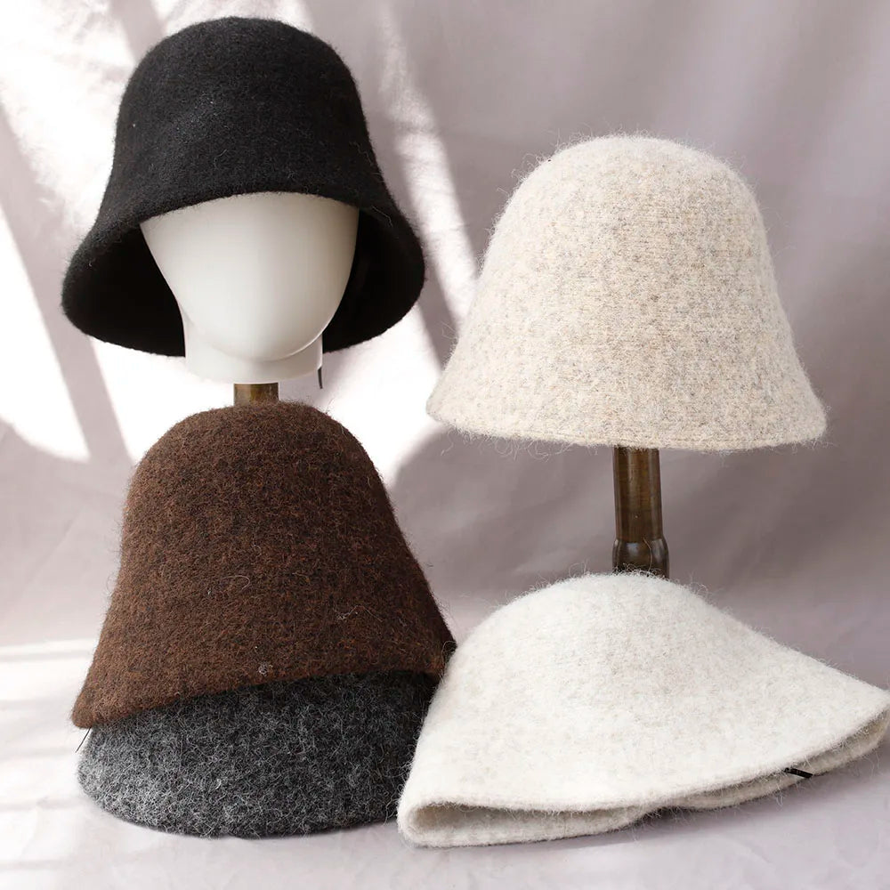 Lavisa - Elegant Winter Bucket Hat for Women