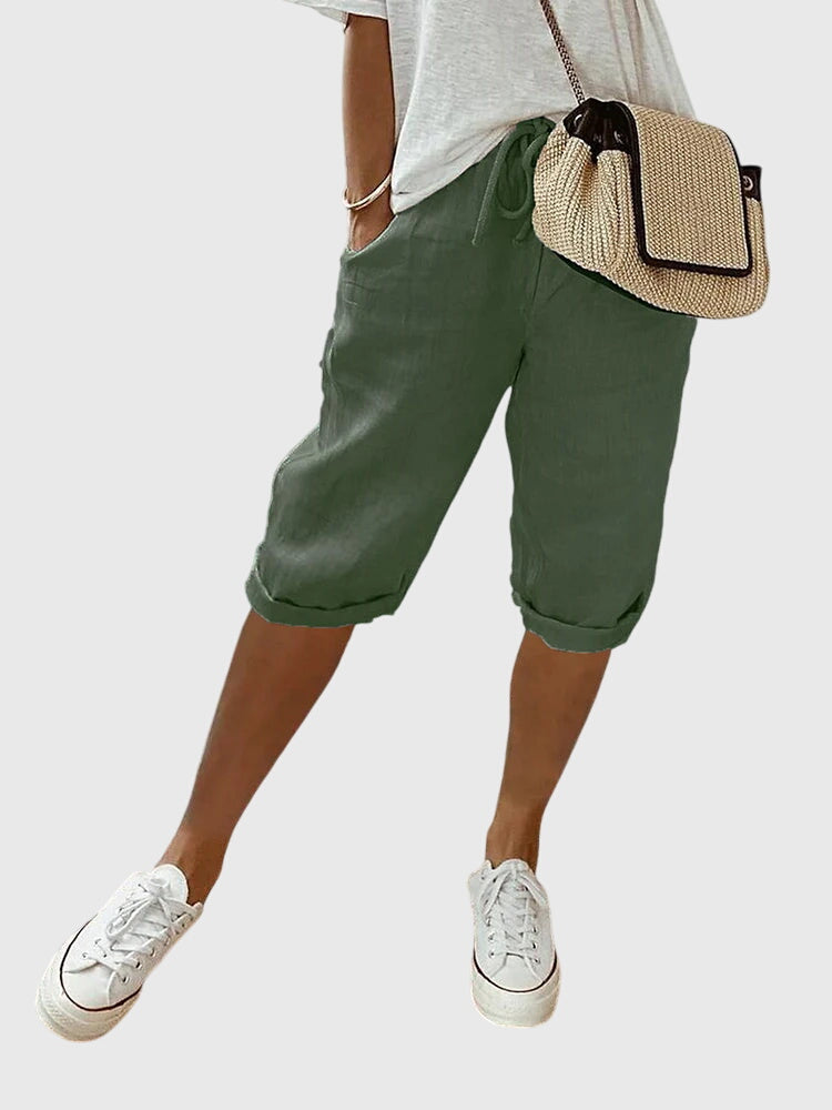 Lavisa - Elegant Women's Relaxed Fit Trousers with Pockets