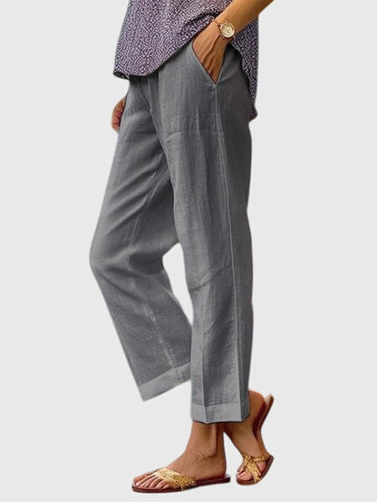 Lavisa - Elegant Women's Tailored Pants - Sophisticated Trousers