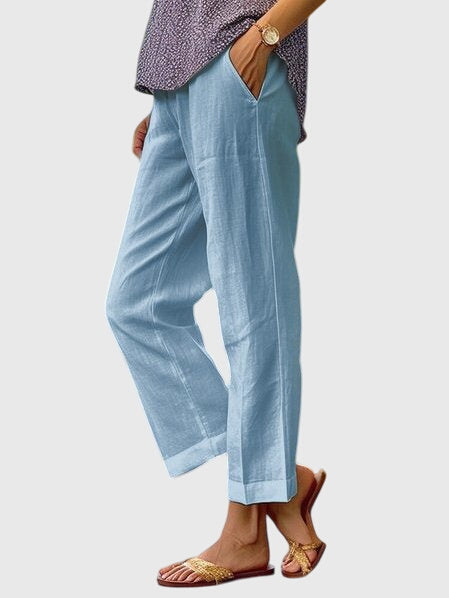 Lavisa - Elegant Women's Tailored Pants - Sophisticated Trousers