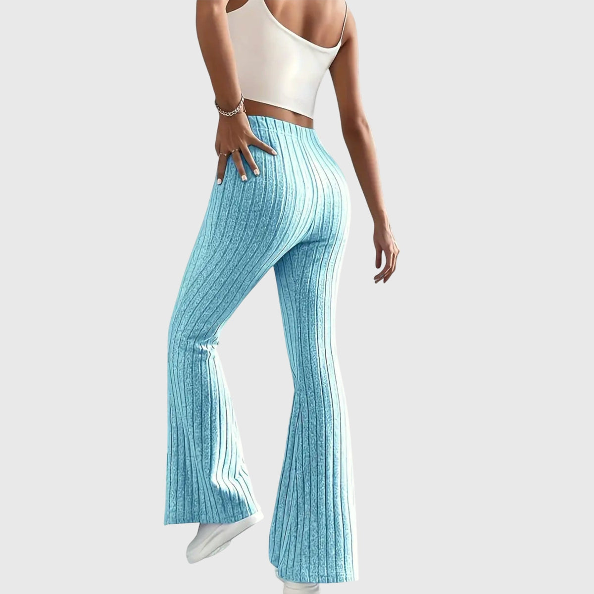 Lavisa - Elegant Women's Tailored Trousers - Lightweight Spring Pants