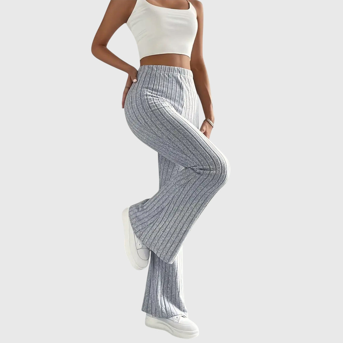 Lavisa - Elegant Women's Tailored Trousers - Lightweight Spring Pants