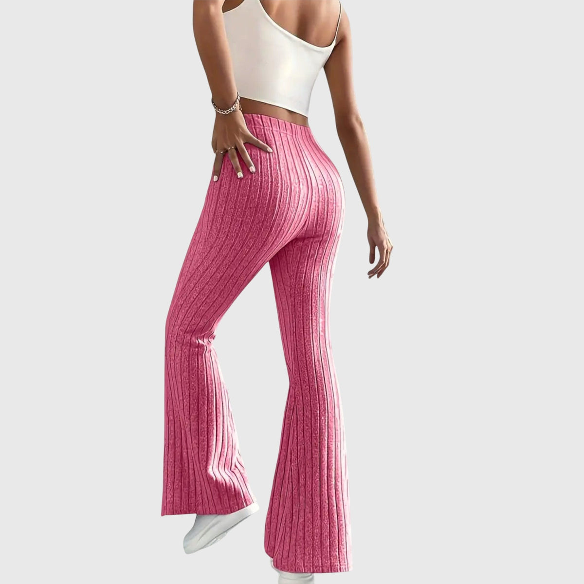 Lavisa - Elegant Women's Tailored Trousers - Lightweight Spring Pants