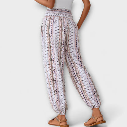 Lavisa - Ethnic Pattern Graphic Print Pants