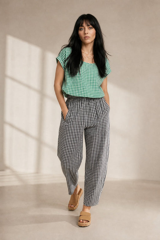 Lavisa - Evangeline Checked Lounge Pants