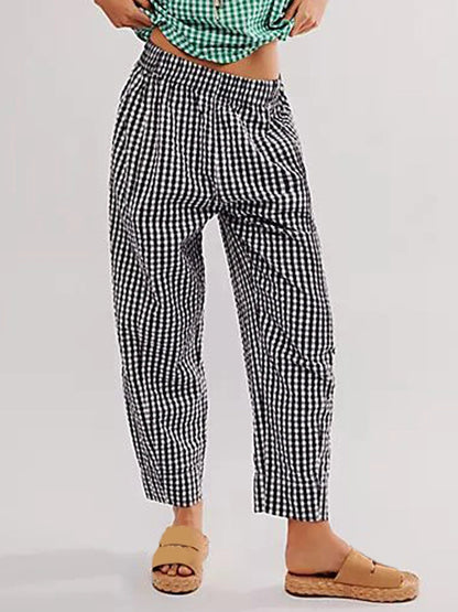Lavisa - Evangeline Checked Lounge Pants