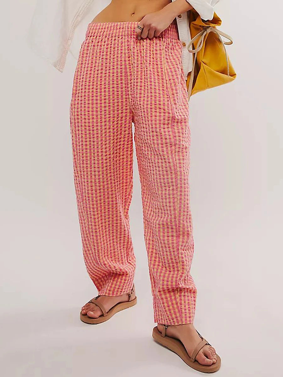 Lavisa - Evangeline Checked Lounge Pants