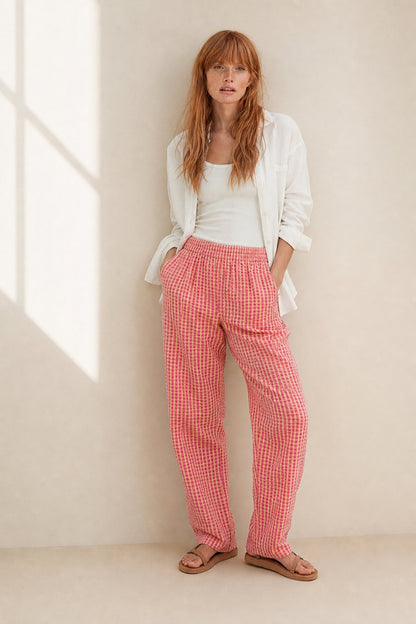 Lavisa - Evangeline Checked Lounge Pants