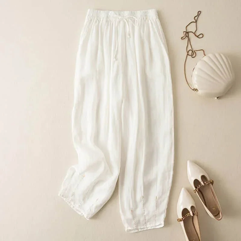 Lavisa - Fleurine Lightweight Linen Pants