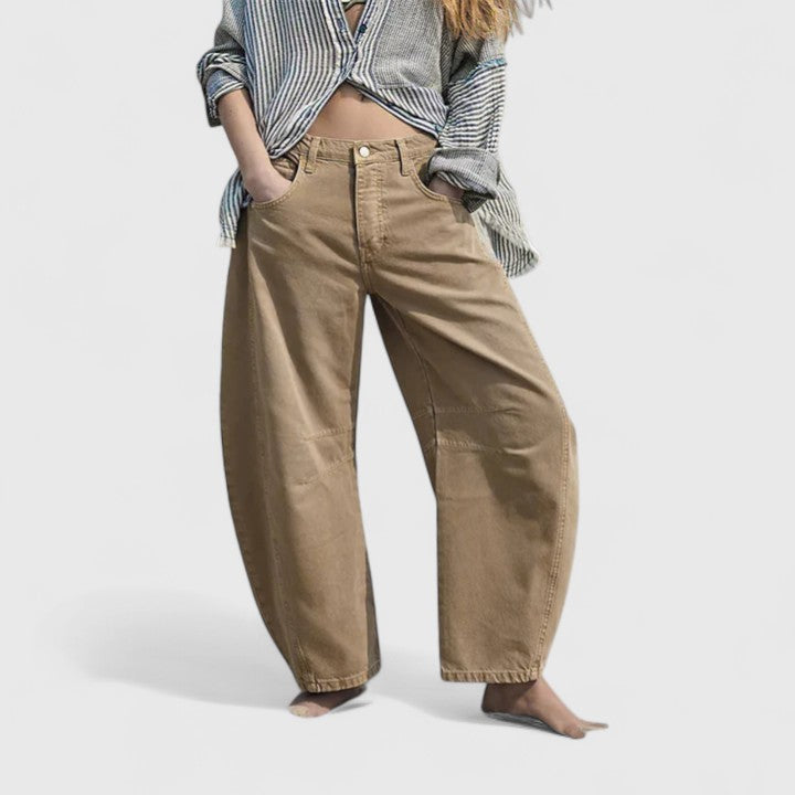 Lavisa - Flowy Wide-Leg Lounge Pants