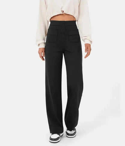 Lavisa - High Waist Stretch Trousers
