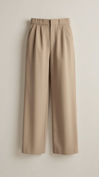Lavisa - High Waisted Wide Leg Spring Pants