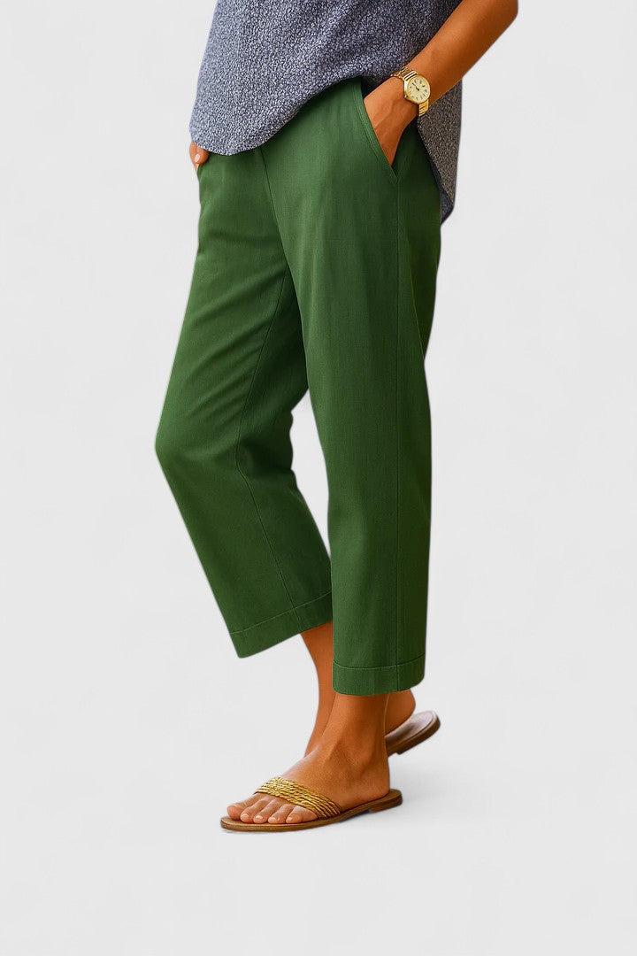 Lavisa - Lightweight Breathable Straight-Leg Pants
