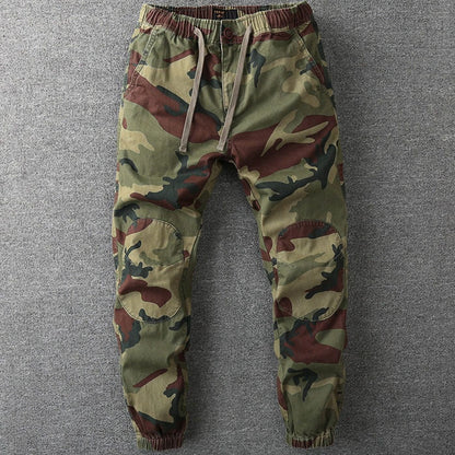 Lavisa - Mens Camouflage Drawstring Jogger Pants