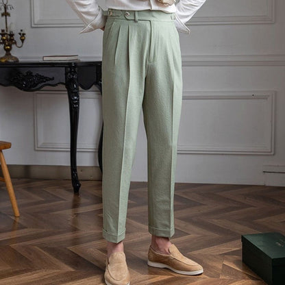 Lavisa - Men's Tailored Pleated Trousers