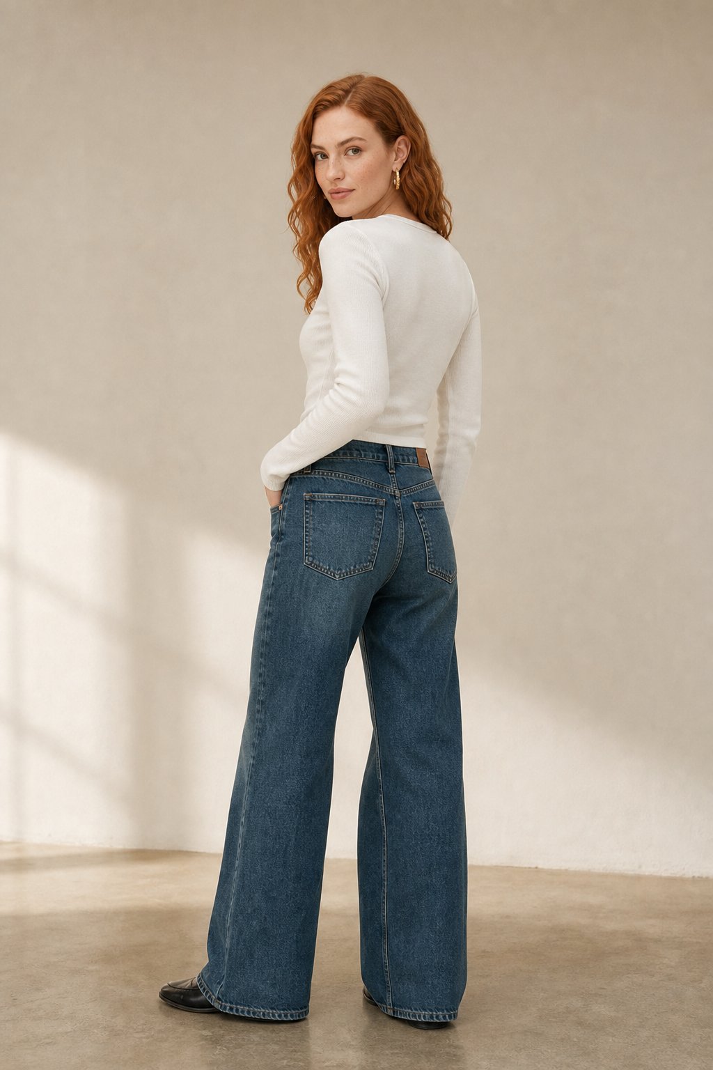 Lavisa - Miley Wide Leg Denim Jeans
