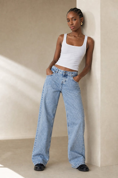 Lavisa - Miley Wide Leg Denim Jeans