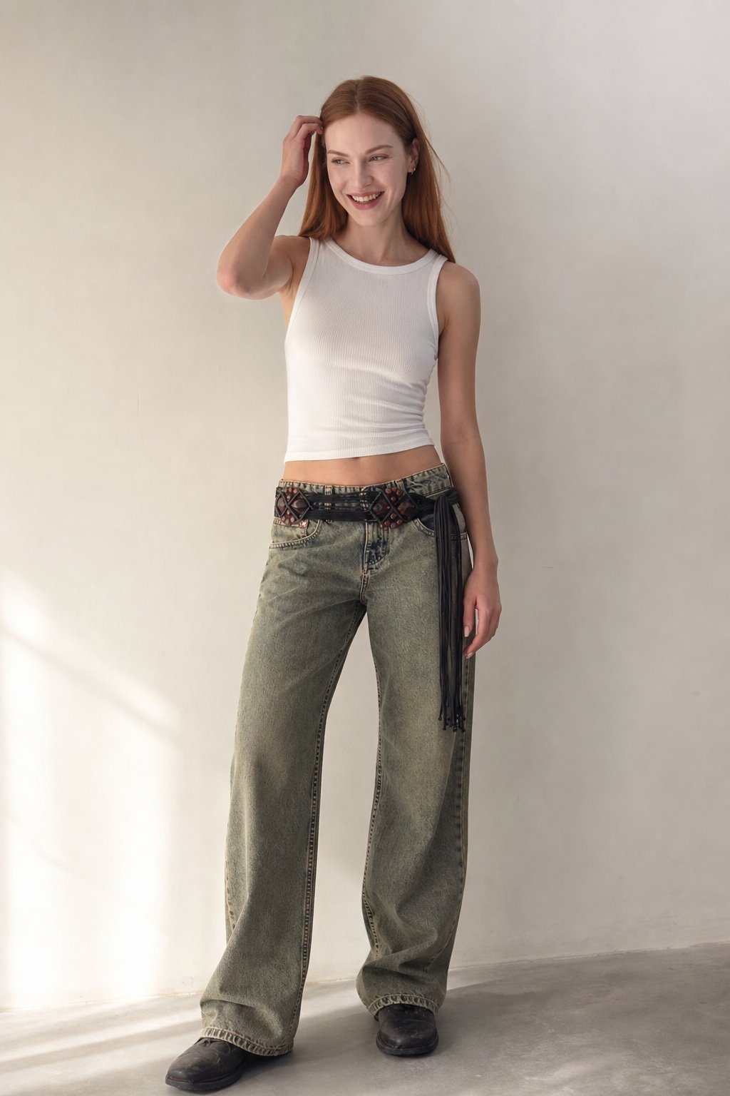 Lavisa - Miley Wide Leg Denim Jeans