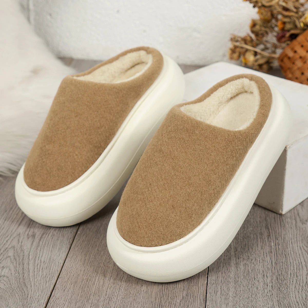 Lavisa - Plush Indoor Winter Slippers
